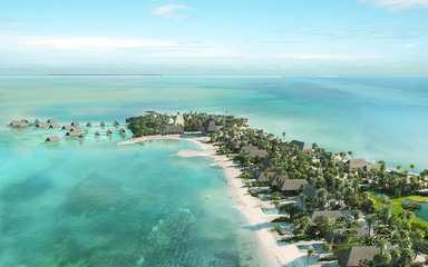 A private island resort along the Belize Barrier Reef.