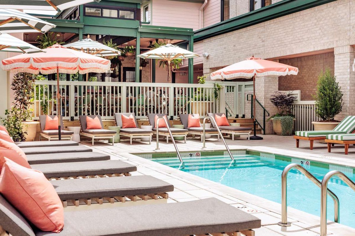 The pool at The Chloe.