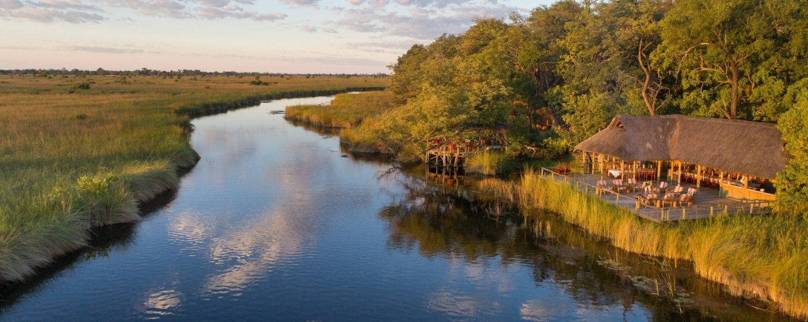 Botswana landscape.