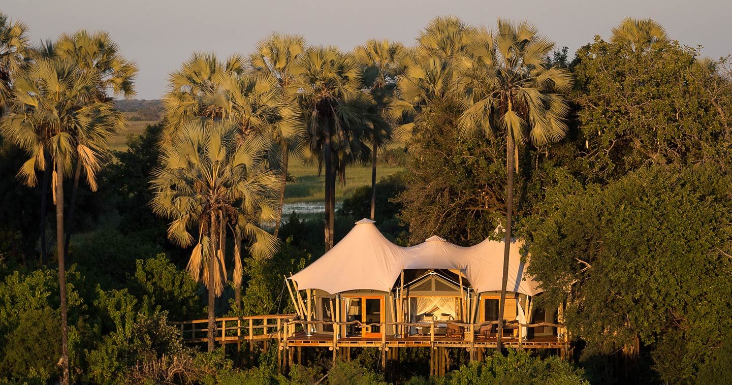 A lodge in Botswana.