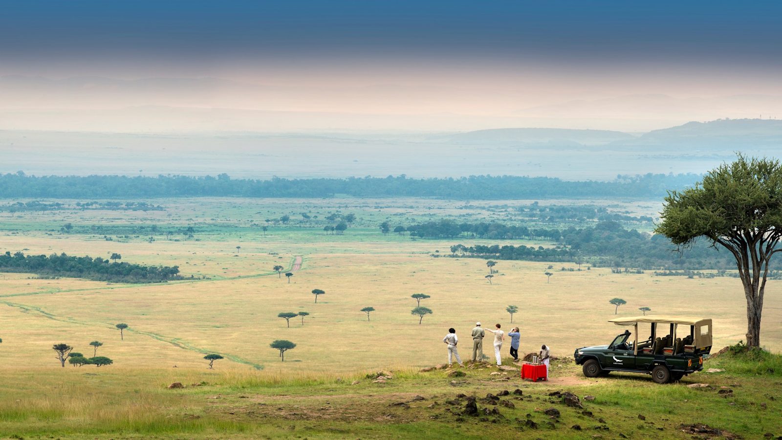 Kenya landscape.