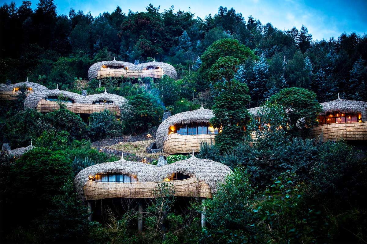 A lodge in Rwanda.