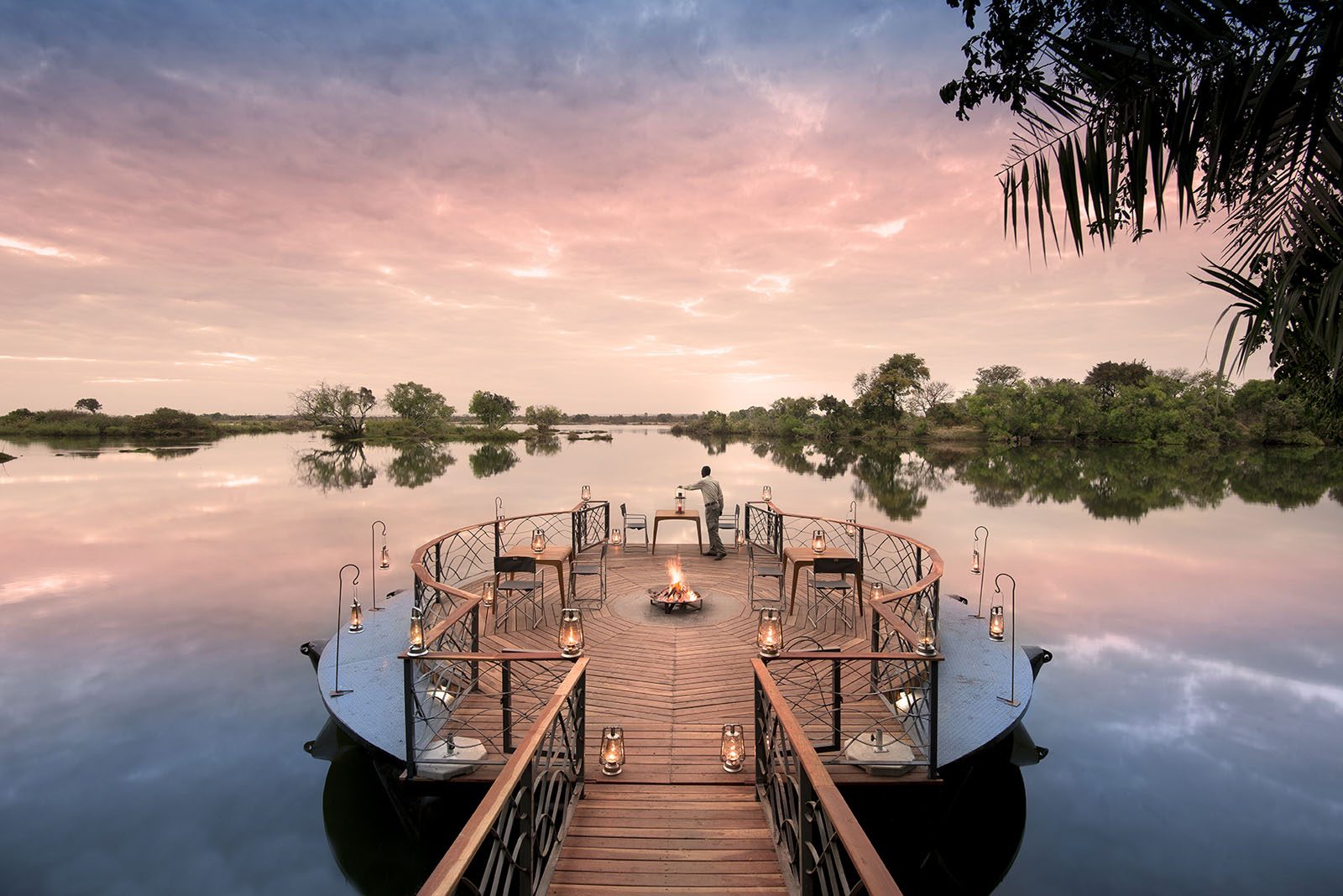 A lodge in Zambia.